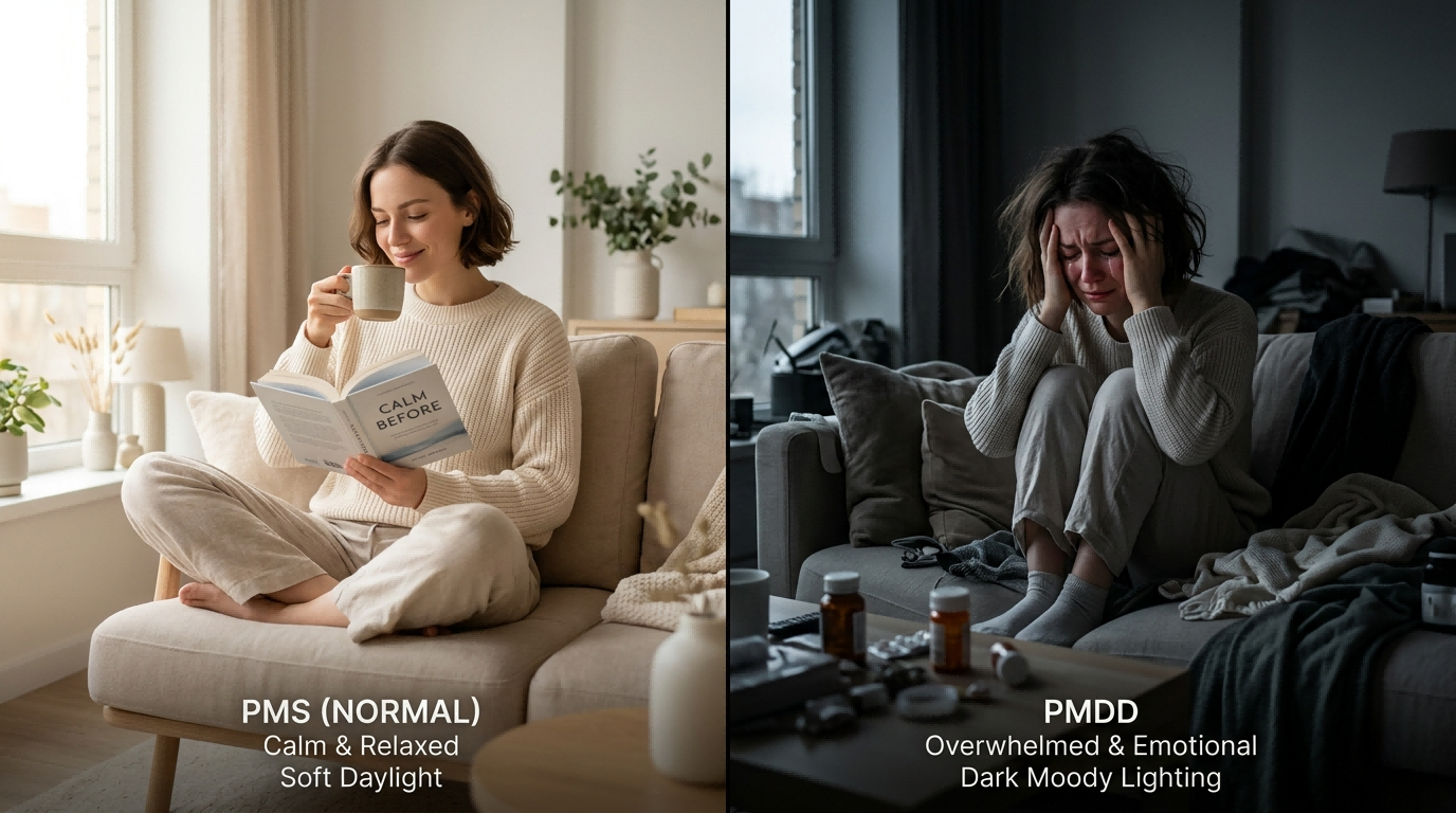 Is It Just PMS or PMDD? How to Naturally Balance Hormones and End Mood Swings?