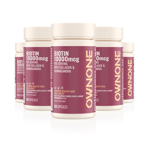OWNONE Biotin 10,000mcg – Boost Hair, Skin & Nails with Natural Support